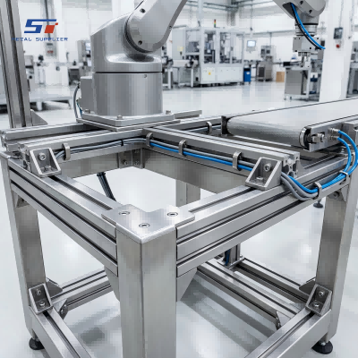 Tendências emergentes em componentes modulares de aço inoxidável para automação industrial