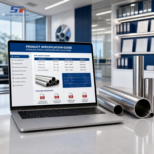 A Shengtao Metal atualiza os recursos de especificações de produtos para compradores de tubos sem costura e soldados.